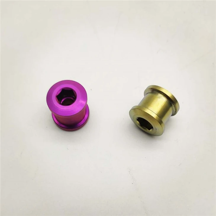 Titanium Chainring Bolt And Nut For Bike Titanium Chainring Bolt And Nut For Bike