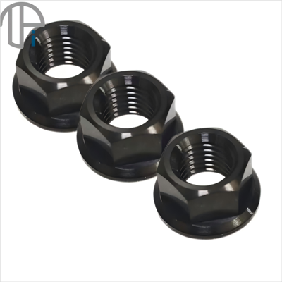 Gred 5 Titanium DIN 6923 Hex Flange Nut
